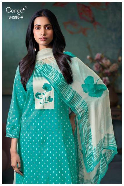 Ganga binal 4598 Dress material manufacturers in Kolkata